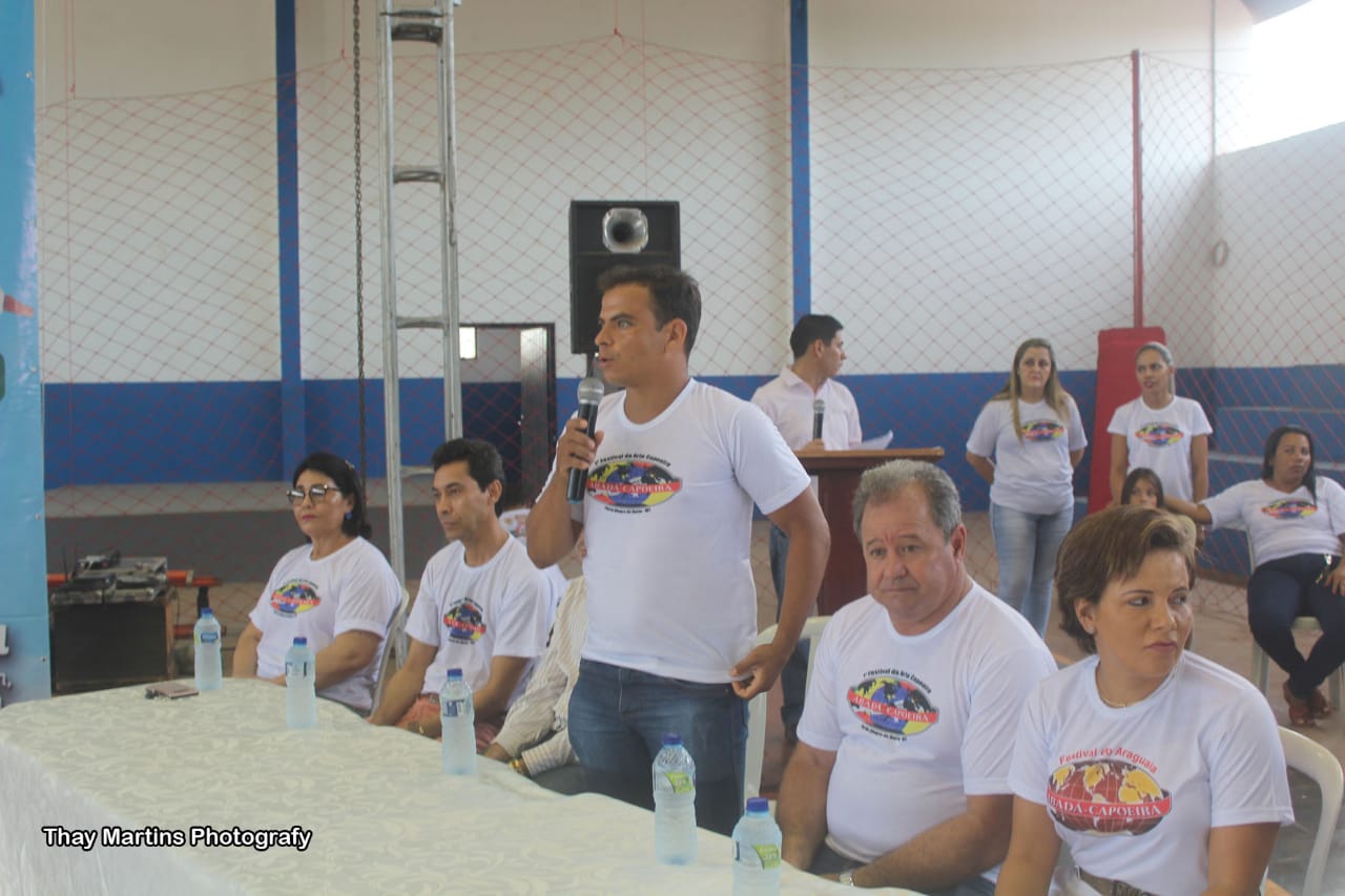 VEREADOR KENO APOIA O 1º ENCONTRO DE CAPOEIRA