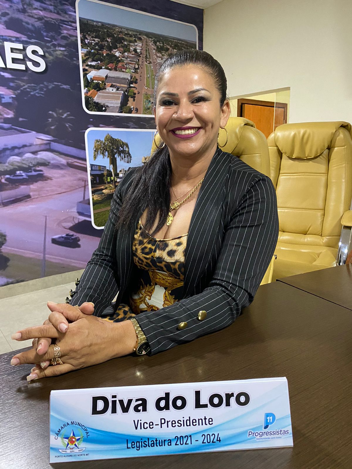 Vereadora Diva do Louro faz indicação de uma praça na avenida Sebastião Pereira a margens do Rio Tapirapé. 